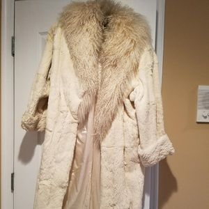 Lamb skin coat